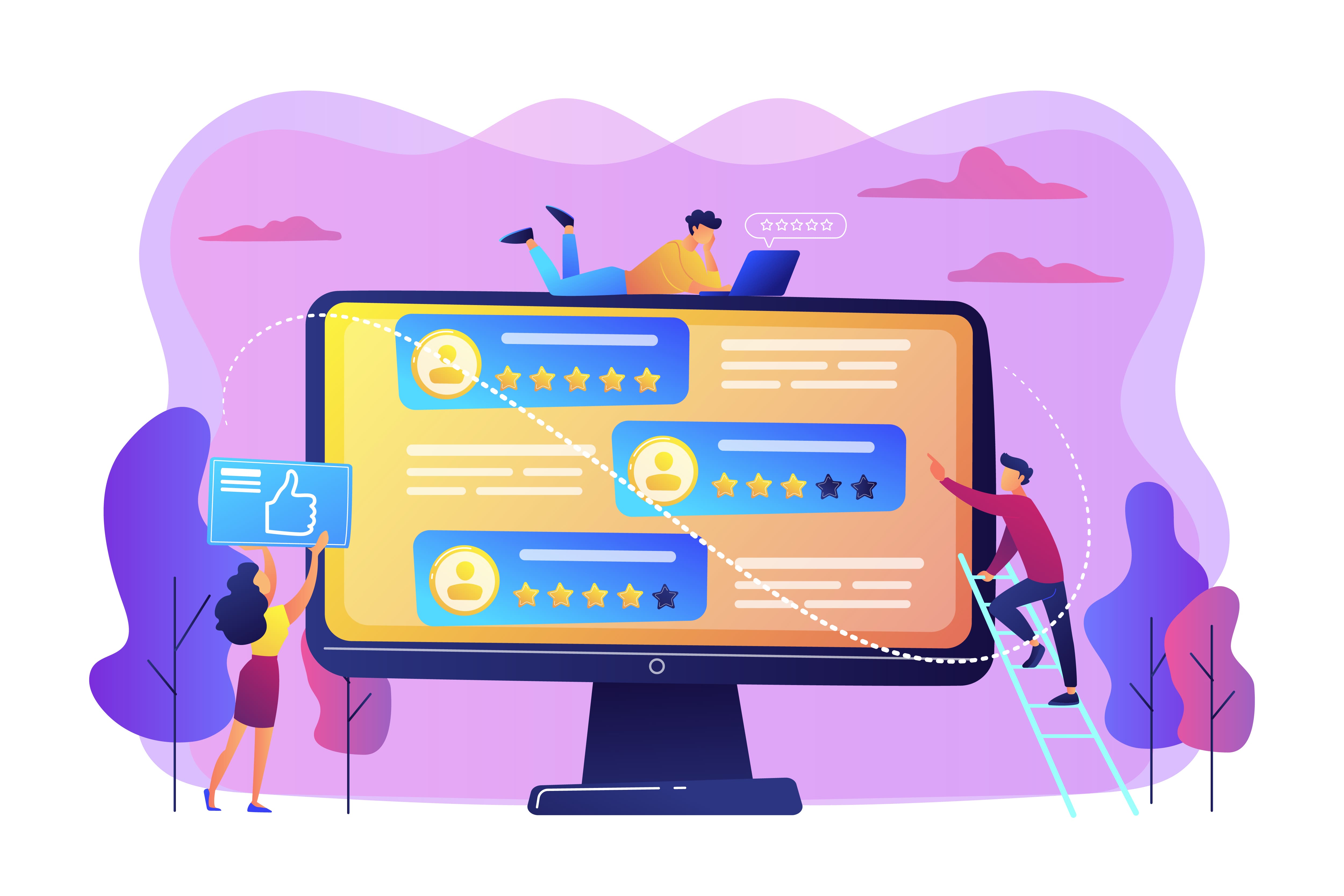 Illustration of social proof